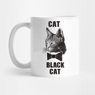 Cat, Black Cat. Mug